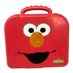 Sesame Street Elmo On The Go Letters Alphabet Learning Carry Case 2014 Hasbro